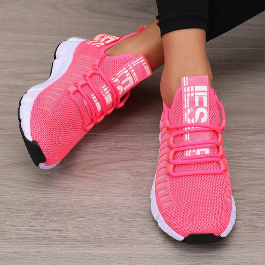 Breathable Mesh Running Shoes – Lightweight Casual Sneakers