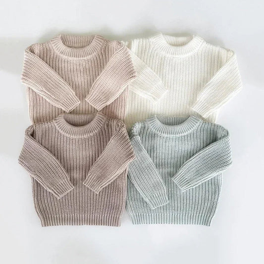 Baby Knit Sweater – Toddler Winter Pullover