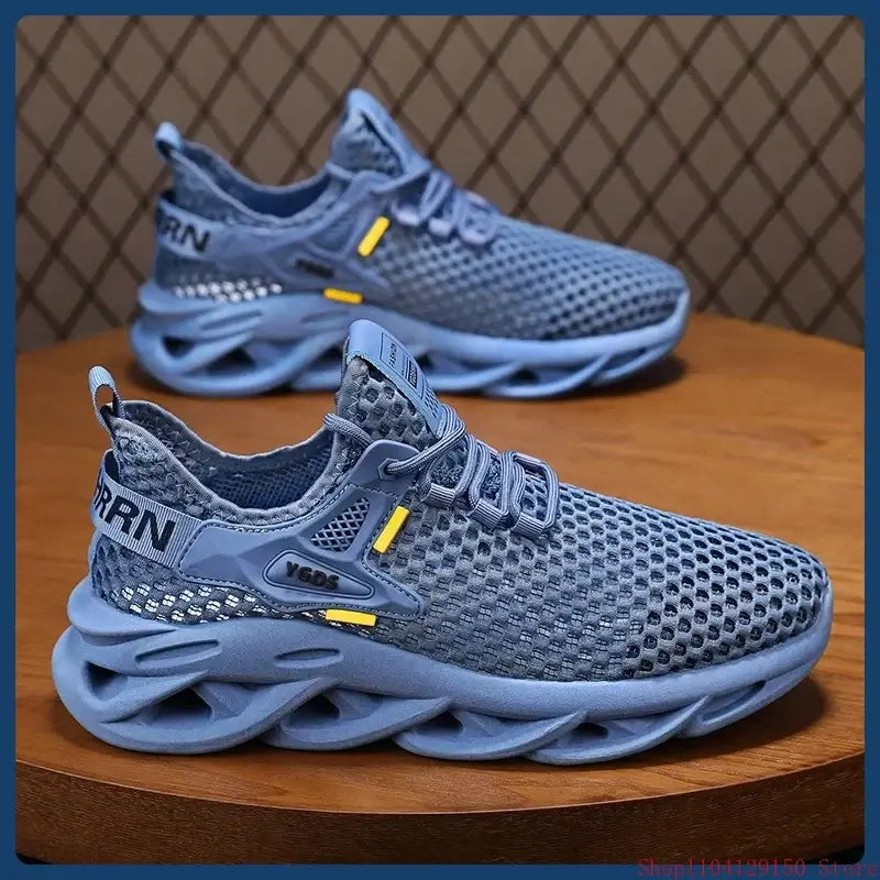 Breathable Mesh Sneakers – Lightweight Summer Casual Shoes
