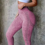 Soft Imitate Jeans Butt Leggings Women Seamless Yoga Pants Booty Push up Legging for Fitness Sports Gym Tights Workout Leggin