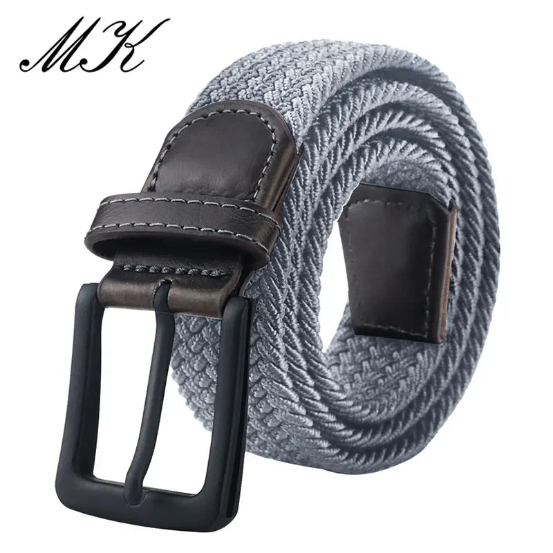 Men’s Canvas Tactical Belt – Metal Pin Buckle Military Style