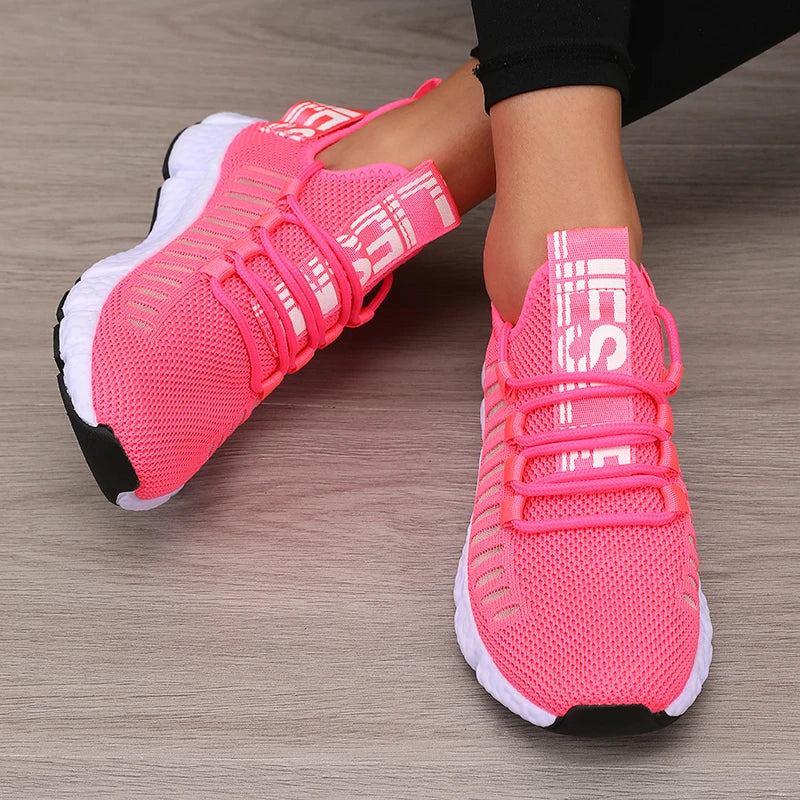 Breathable Mesh Running Shoes – Lightweight Casual Sneakers