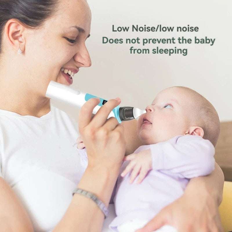Electric Baby Nasal Aspirator – Rechargeable Nose Cleaner
