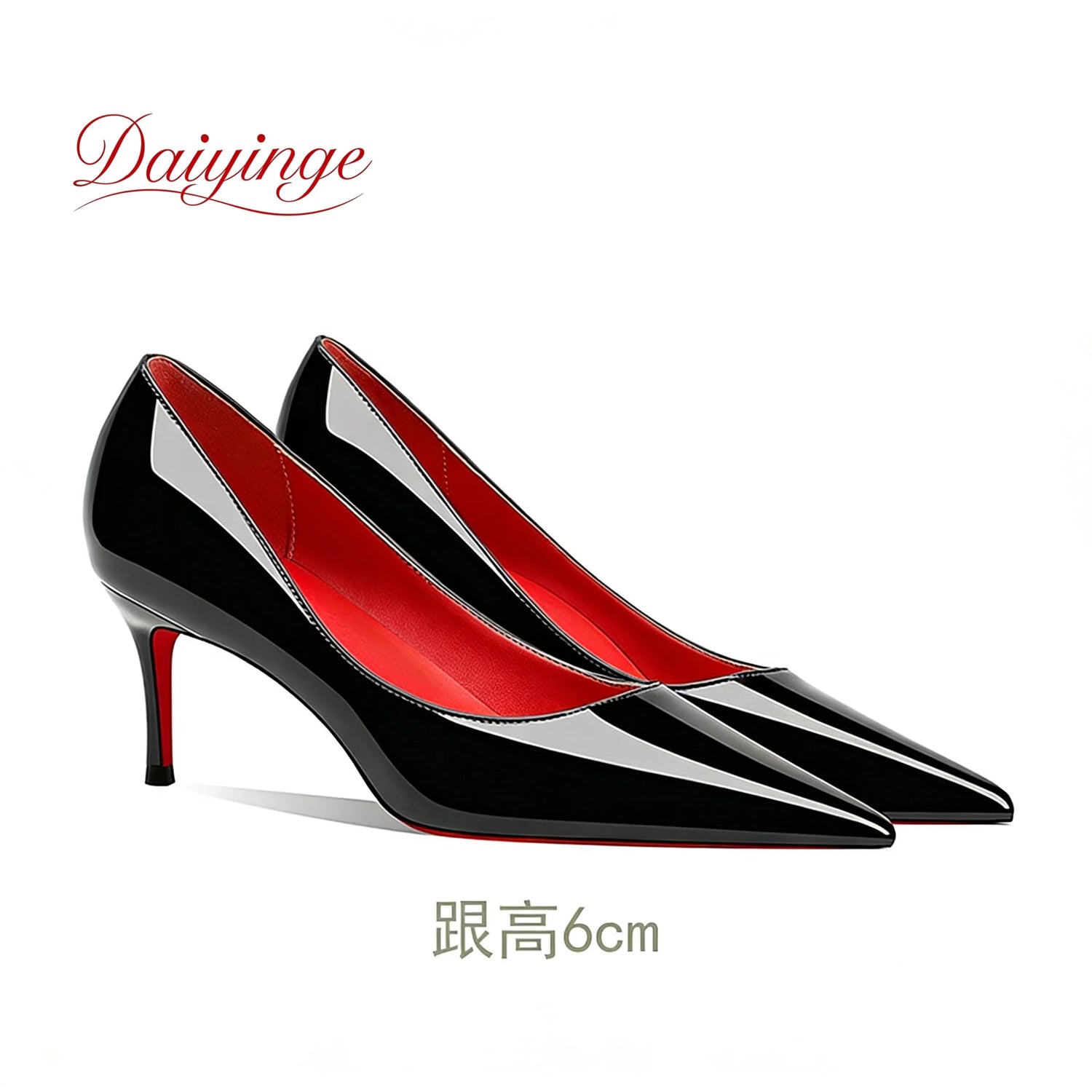 Luxury Red Sole High Heels – Pointed Toe Stiletto Pumps